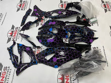Yamaha R7 Fairing Kit (2021-2025) Black, Purple, Blue Honeycomb at KingsMotorcycleFairings.com