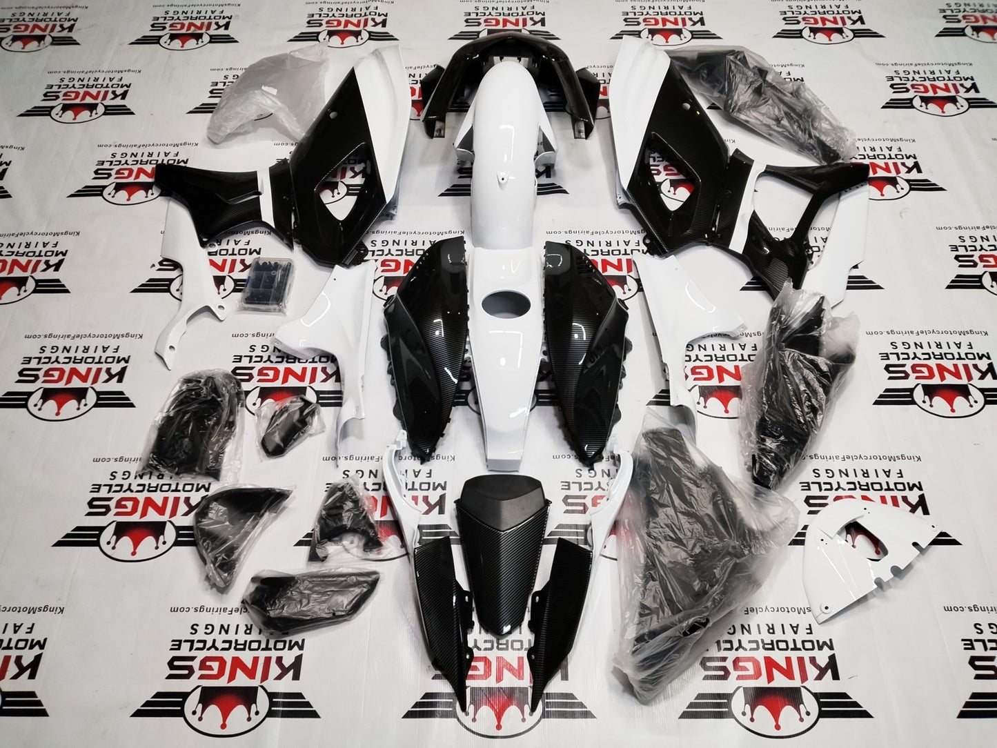 Yamaha R7 Fairing Kit (2021-2025) Faux Carbon Fiber at KingsMotorcycleFairings.com