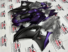 Yamaha R7 Fairing Kit (2021-2025) Gloss Purple Gloss, Matte Black at KingsMotorcycleFairings.com