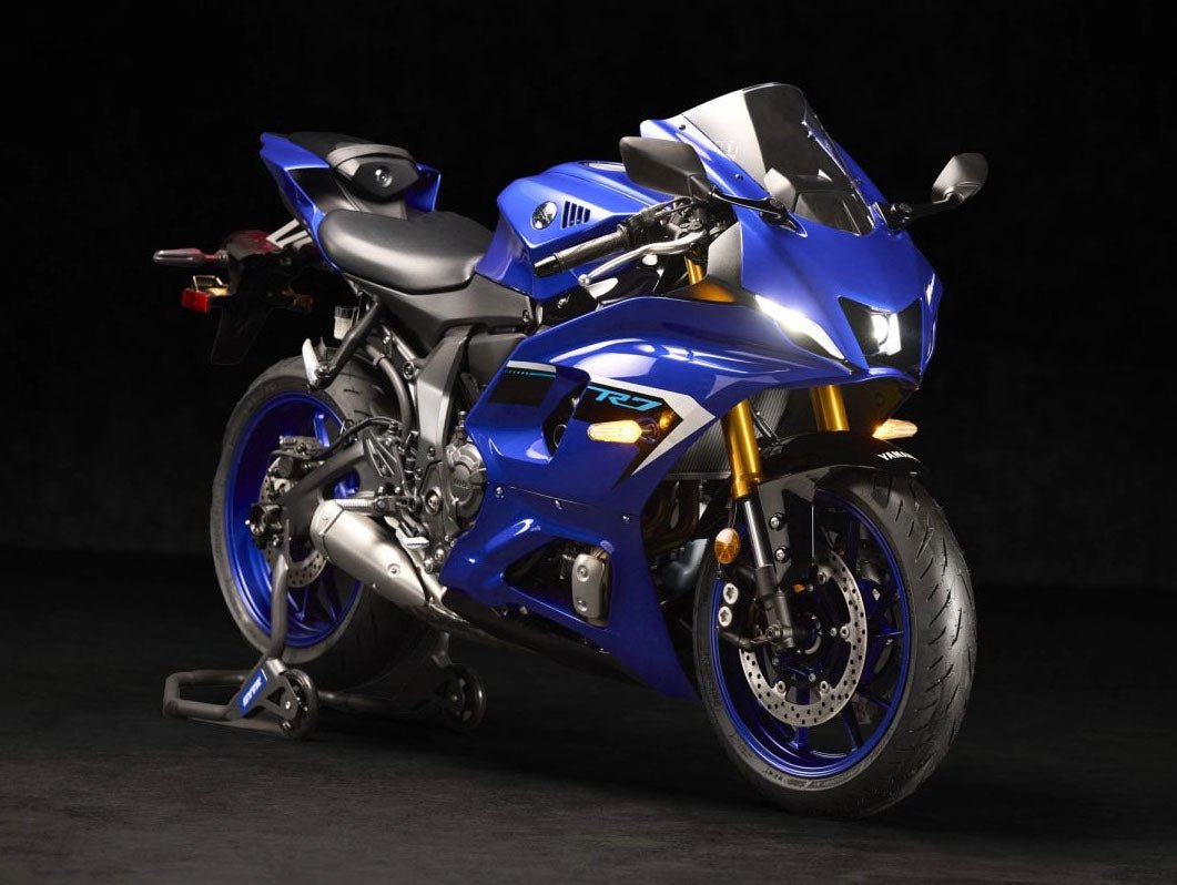 Yamaha R7 Fairing Pieces (2021-2025) Blue, White, Turquoise at KingsMotorcycleFairings.com