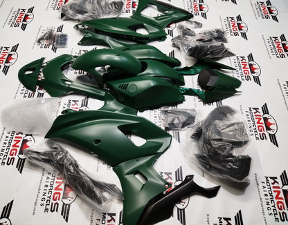 Yamaha R7 Fairing Set (2021-2025) Matte Dark Green at KingsMotorcycleFairings.com