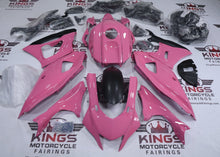 Yamaha R7 Fairing Set (2021-2025) Pink, Matte Black at KingsMotorcycleFairings.com