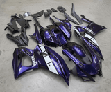 Yamaha R7 Fairing Set (2021-2025) Purple, White Stripe at KingsMotorcycleFairings.com