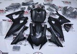 Yamaha R7 Fairings (2021-2024) All Matte Black at KingsMotorcycleFairings.com
