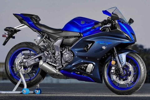 Yamaha R7 Fairings (2021-2024) Blue, Matte Blue at KingMotorcycleFairings.com