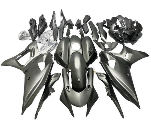 Yamaha R7 Fairings (2021-2024) Matte Black at KingMotorcycleFairings.com