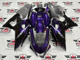 Yamaha YZF-R7 Fairings (2021-2024) Purple, Black at KingsMotorcycleFairings.com