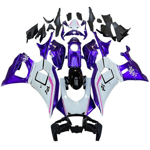 Yamaha R7 Fairings (2021-2024) White, Purple, Pink at KingMotorcycleFairings.com
