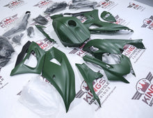 Yamaha R7 Fairings (2021-2025) All Matte Green from KingsMotorcycleFairings.com