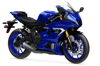 Yamaha R7 Fairings (2021-2025) Blue, Black, White at KingsMotorcycleFairings.com