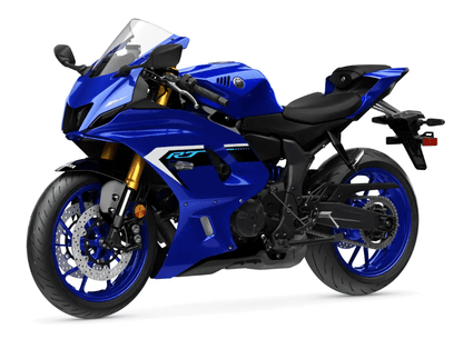 Yamaha R7 Fairings (2021-2025) Blue, Black, White from KingsMotorcycleFairings.com
