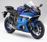 Yamaha R7 Fairings (2021-2025) Blue, Light Blue, White, Black from KingsMotorcycleFairings.com
