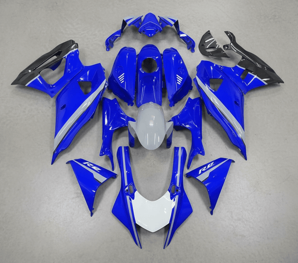 Yamaha R7 Fairings (2021-2025) Blue, Nardo Gray at KingsMotorcycleFairings.com
