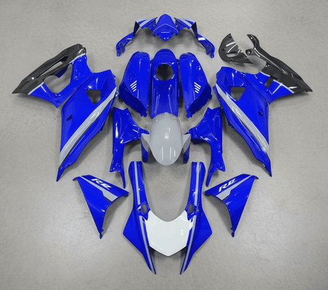 Yamaha R7 Fairings (2021-2025) Blue, Nardo Gray at KingsMotorcycleFairings.com