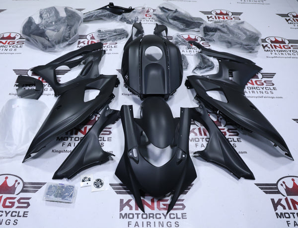 Yamaha R7 Fairings (2021-2025) Flat Black at KingsMotorcycleFairings.com