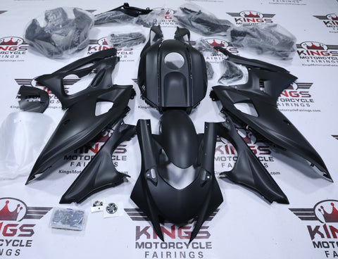 Yamaha R7 Fairings (2021-2025) Flat Black at KingsMotorcycleFairings.com