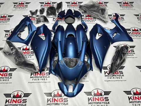 Yamaha R7 Fairings (2021-2025) Flat Blue at KingsMotorcycleFairings.com