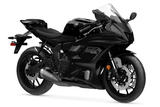 Yamaha R7 Fairings (2021-2025) Matte Black, Dark Gray at KingsMotorcycleFairings.com