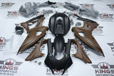 Yamaha R7 Fairings (2021-2025) Matte Black, Matte Brown at KingsMotorcycleFairings.com