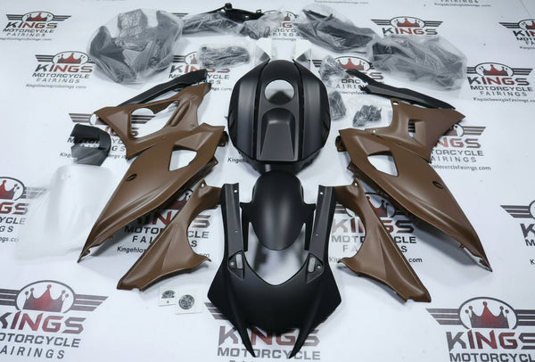 Yamaha R7 Fairings (2021-2025) Matte Black, Matte Brown at KingsMotorcycleFairings.com