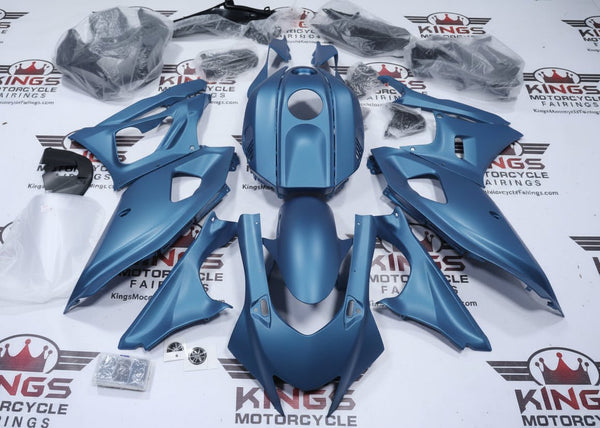 Yamaha R7 Fairings (2021-2025) Matte Blue from KingsMotorcycleFairings.com