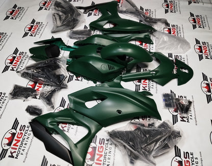 Yamaha R7 Fairings (2021-2025) Matte Dark Green from KingsMotorcycleFairings.com