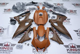 Yamaha R7 Fairings (2021-2025) Matte Orange Clay, Matte Brown at KingsMotorcycleFairings.com