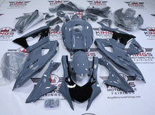 Yamaha R7 Fairings (2021-2025) Nardo Gray, Black at KingsMotorcycleFairings.com