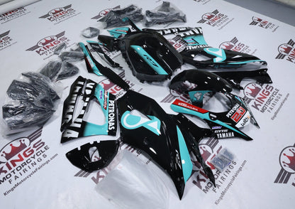 Yamaha R7 Fairings (2021-2025) Petronas Black at KingsMotorcycleFairings.com
