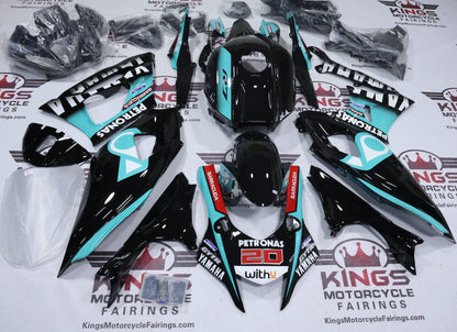 Yamaha R7 Fairing Set (2021-2025) Petronas Black at KingsMotorcycleFairings.com