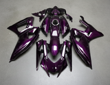 Yamaha R7 Fairings (2021-2025) Purple Faux Carbon Fiber at KingsMotorcycleFairings.com
