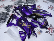 Yamaha R7 Fairings (2021-2025) Purple, Black, Gold Noisy Boy at KingsMotorcycleFairings.com