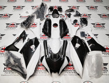 Yamaha R7 Fairings (2021-2025) White, Faux Carbon Fiber at KingsMotorcycleFairings.com