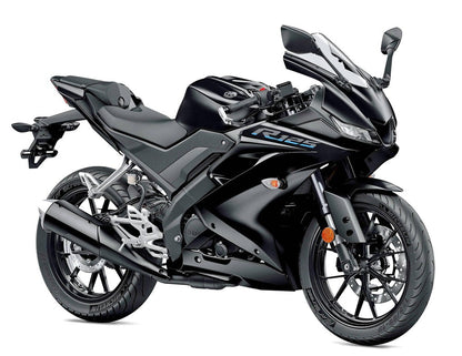 Yamaha R125 (2019-2024) Matte Black at KingsMotorcycleFairings.com