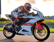 Yamaha YZF-R125 (2019-2024) White, Red, Yellow at KingsMotorcycleFairings.com