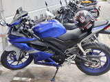 Yamaha YZF-R15 (2018-2024) Blue, Gray from KingsMotorcycleFairings.com