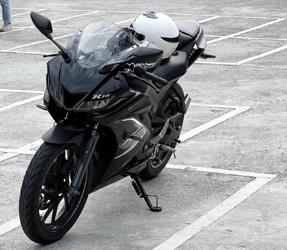Yamaha YZF-R15 (2018-2024) Matte Black from KingsMotorcycleFairings.com