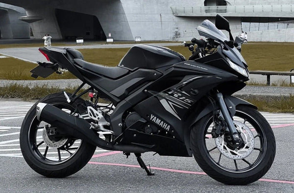 Yamaha YZF-R15 (2018-2024) Matte Black at KingsMotorcycleFairings.com