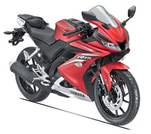 Yamaha YZF-R15 (2018-2024) Matte Red, Black from KingsMotorcycleFairings.com