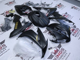 Yamaha YZF-R1 Fairing Kit (2004-2006) Matte Black, Matte Gold at KingsMotorcycleFairings.com