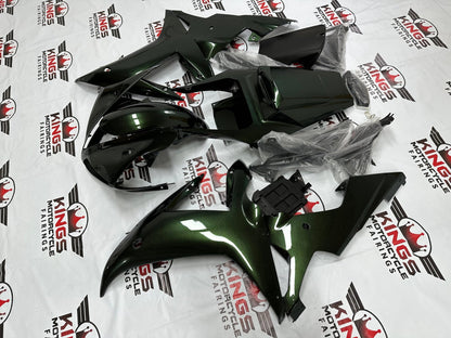 Yamaha YZF-R1 Fairings (2002-2003) Green Metallic at KingsMotorcycleFairings.com