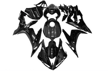 Yamaha YZF-R1 Fairings (2004-2006) All Black at KingsMotorcycleFairings.com