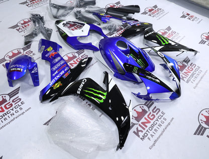 Yamaha YZF-R1 Fairings (2004-2006) Blue, Black, White, Green from KingsMotorcycleFairings.com