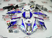 Yamaha YZF-R1 Fairings (2004-2006) Blue, White Sterilgarda at KingsMotorcycleFairings.com