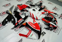Yamaha R1 Fairings (2004-2006) Red, White, Black Santander at KingsMotorcycleFairings.com