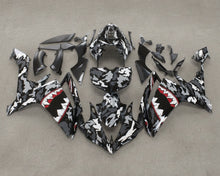 Yamaha YZF-R1 Fairings (2007-2008) Black Camouflage Shark at KingsMotorcycleFairings.com