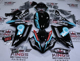 Yamaha YZF-R1 Fairings (2007-2008) Black, Blue Petronas at KingsMotorcycleFairings.com
