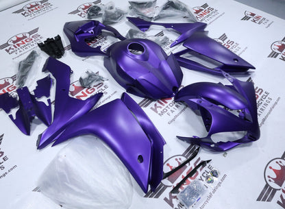 Yamaha YZF-R1 Fairings (2007-2008) Flat Purple at KingsMotorcycleFairings.com