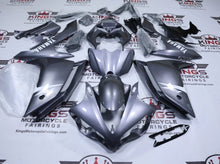Yamaha YZF-R1 Fairings (2007-2008) Gray, White at KingsMotorcycleFairings.com