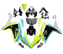 Yamaha R1 Fairings (2007-2008) Neon, Turquoise, Black, White, Silver at KingsMotorcycleFairings.com